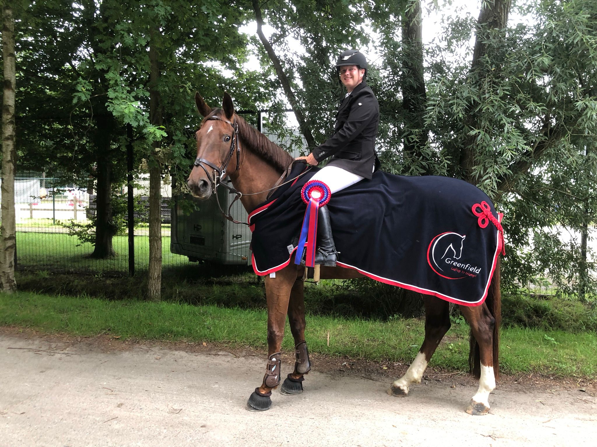 Qasirah van de Reistenhoek als 5-jarige