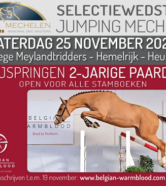 Advertentie selectiewedstrijd vrijspringen Jumping Mechelen