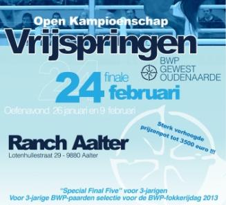 Open Kampioenschap Vrijspringen BWP Oudenaarde 2013
