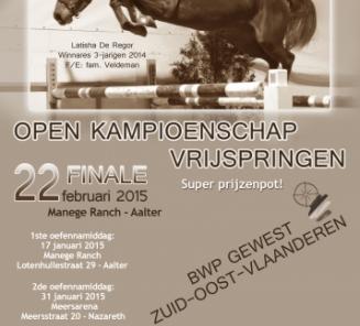 Zaterdag 17 januari: eerste oefennamiddag vrijspringen BWP Zuid-Oost-Vlaanderen