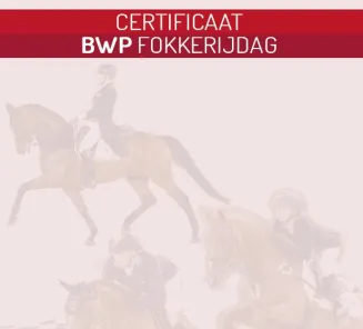 Certificaat Fokkerijdag