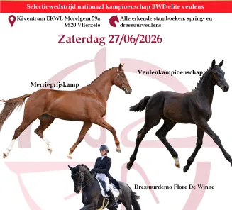 Affiche fokkerijdag zuid-oost-vlaanderen