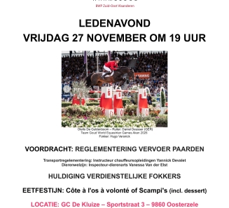 Ledenavond 2026