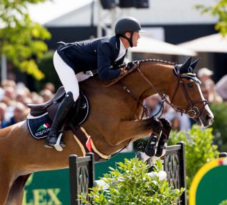 Niels Bruynseels en Gancia de Muze winnen de Grand Prix van de Hubside Jumping