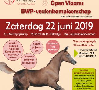 Resultaten Open Vlaams BWP-veulenkampioenschap online