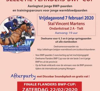 Startlijsten oefenparcours en selectie Flanders BWP Cup Zuid-Oost-Vlaanderen Startlijsten oefenparcours en selectie Flanders BWP Cup Zuid-Oost-Vlaanderen