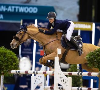 Victory for Karibou Horta in 1m45 TWR Investments Group Prize - Jumping Amsterdam