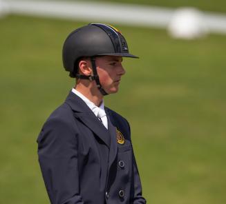 Mahalia Belgisch Kampioen eventing 7-jarigen met Jarno Verwimp