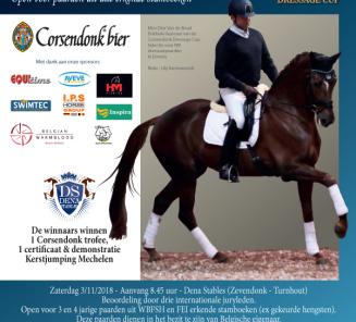 Uitslag 10e Corsendonk Dressage Cup