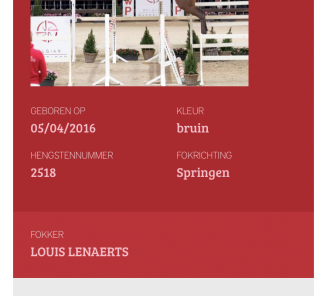Rapporten goedgekeurde hengsten 2019 online Rapporten goedgekeurde hengsten 2019 online